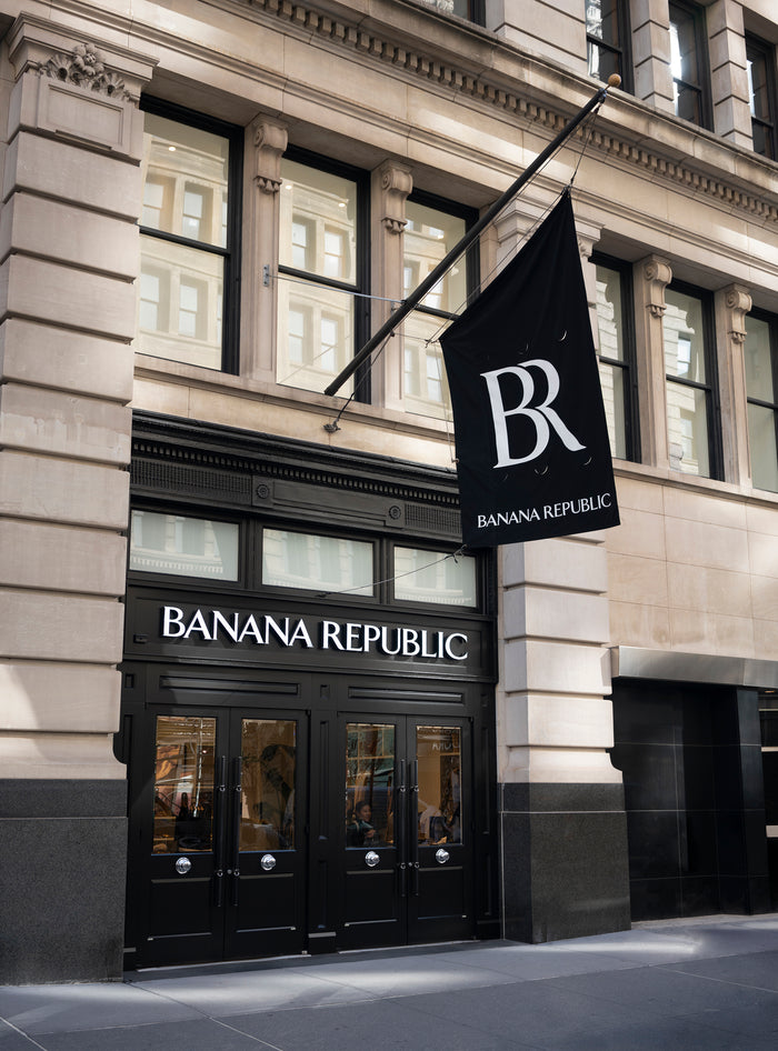 Banana Republic Brand Identity by Decade